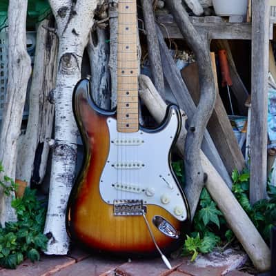 1978 Fender Stratocaster with Maple Fretboard Sunburst image 11