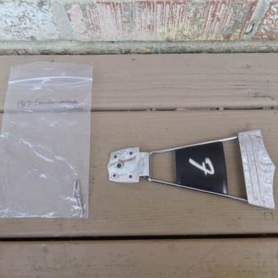 Vintage 1960's Fender Coronado XII (12 String) Electric Guitar Tailpiece w/ Mounting Screws! image 1