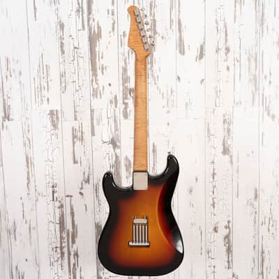 Xotic XSC-1 - 3-Tone Sunburst, 5A Flame Maple Neck image 5