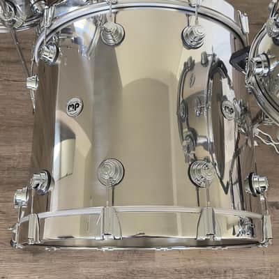 Rare DW Collector’s Series Stainless Steel 3-Piece Drum Set image 8
