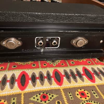 very rare Marshall 8 Channel Mixer 100w 1978 - Vintage Mixer with Spring Reverb, Power Amplifier and Preams image 9