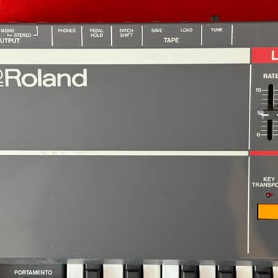 Roland Juno-106 61-Key Programmable Polyphonic Synthesizer 1984 - 1985 - Black image 2