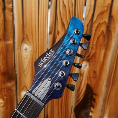 Schecter DIAMOND SERIES Reaper-6 Elite - Deep Ocean Blue 6-String Electric Guitar (2023) image 7