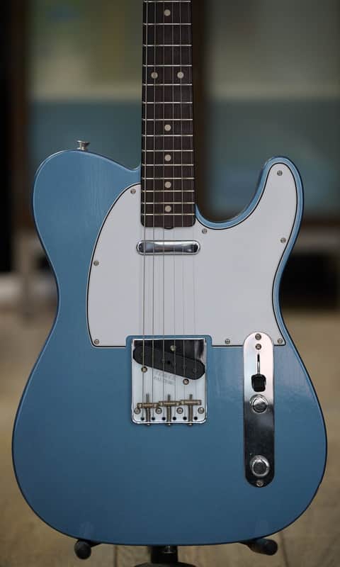 Fender Custom Shop '61 Telecaster Deluxe Lush Closet Classic - Super Aged Lake Placid Blue image 1