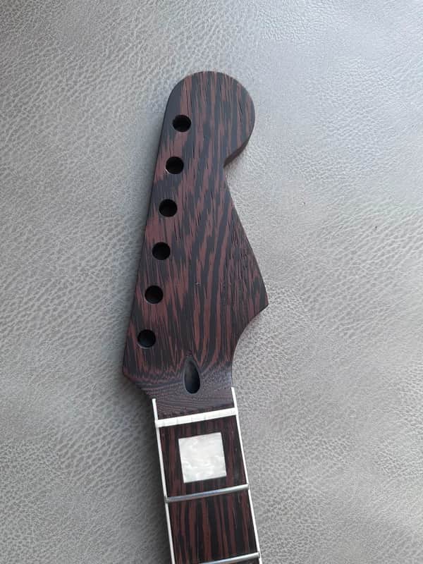 22-Fret Wenge Stratocaster Guitar Neck image 1