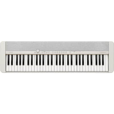Casio - CT-S1 61-Key Portable Keyboard - White Finish