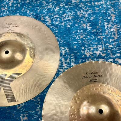 Don’t pay £529!! 13" Zildjian K CUSTOM HYBRID Hihats 875g 1126g image 6