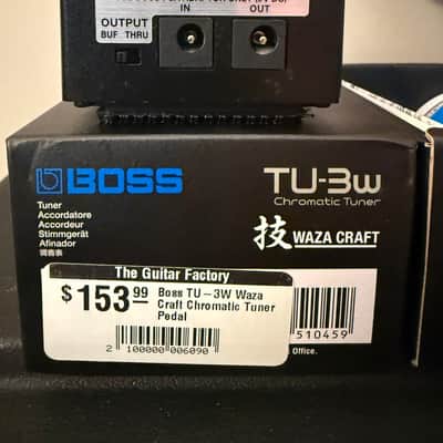Boss TU-3W Chromatic Tuner Waza Craft 2016 - Present - Black image 2