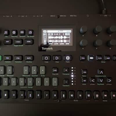 Elektron Tonverk 8-Voice Sampler 2025 - Present - Black image 5