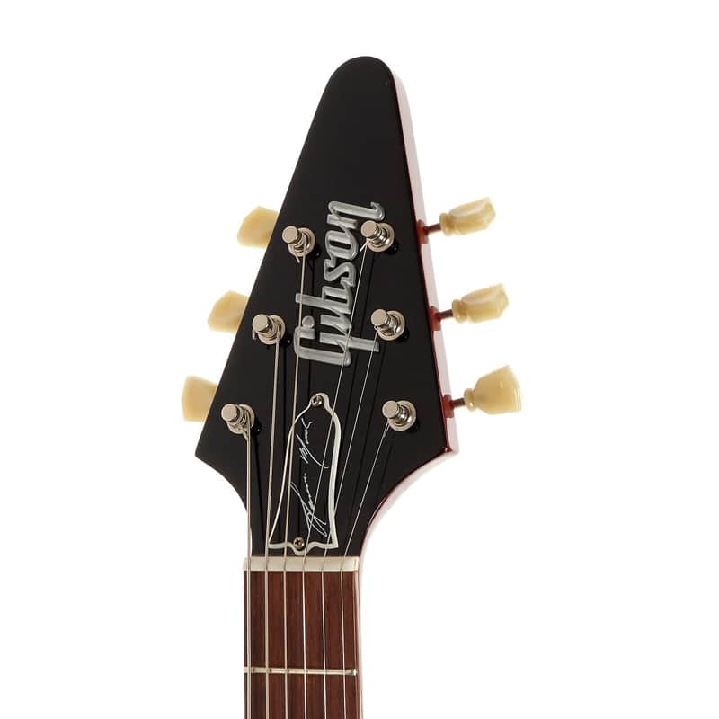 Gibson Flying V Lonnie Mack Cherry image 5