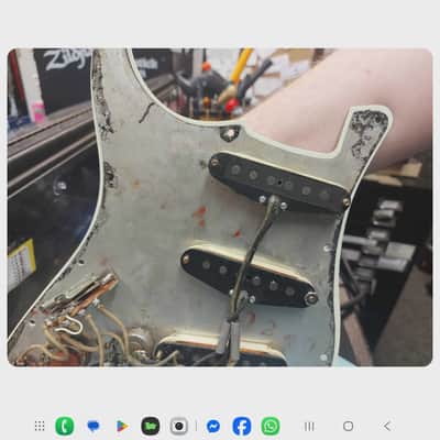 Fender Stratocaster with Rosewood Fretboard 1958 - 1965 - Blue Refin image 22
