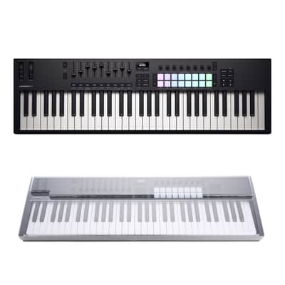 Novation Launchkey 61 MK4 MIDI Keyboard Controller + Decksaver Cover