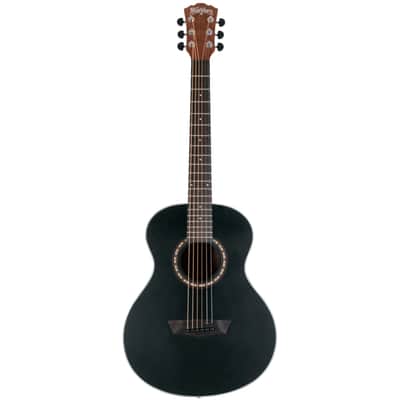Washburn Apprentice G Mini 5 Acoustic Guitar - Black Matte image 2