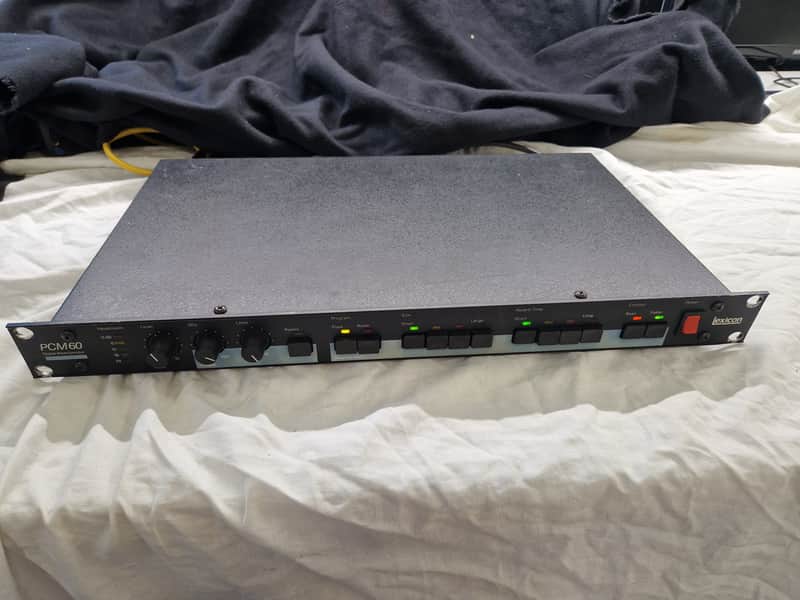 Lexicon PCM 60 Digital Reverberator 1980s - Black image 1