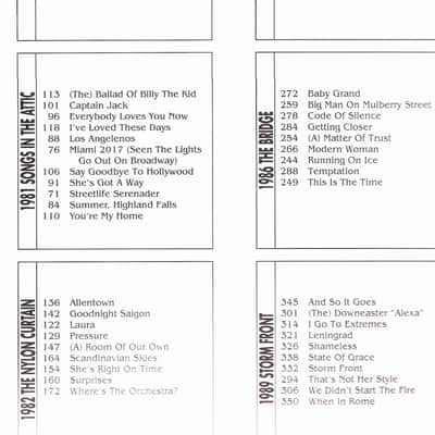 Billy Joel Complete Volume 2 Piano Vocal Guitar Hal Leonard Corporation EMI Music Publishing Piano Vocal Guitar 1990's image 3