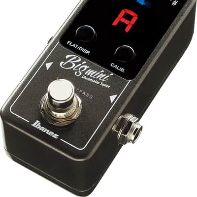Ibanez BIGMINI Chromatic Mini Pedal Tuner, True Bypass, Silver image 5