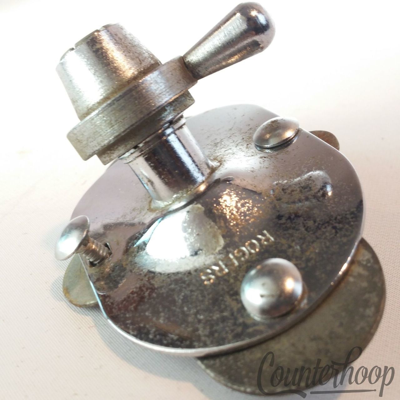 Rogers Swivomatic Bass Drum Mount Spur/Tom/Cymbal Arm Holiday/Powertone 60s USA — main photograph