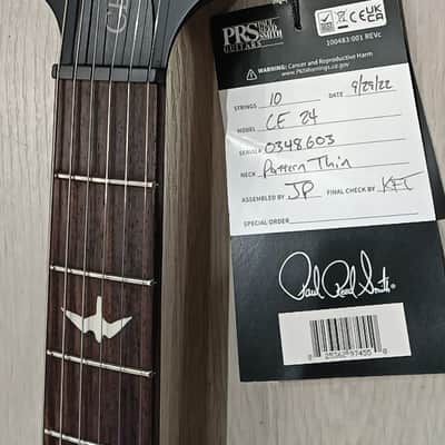 PRS CE24 CCFR Fire Red Burst image 5