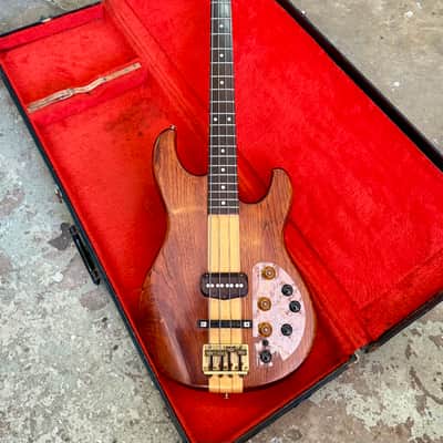 Roland G33B Bass Guitar synth controller 1980 - Walnut neck thru original vintage MIJ Japan Ibanez Fujigen analog synthesizer image 4