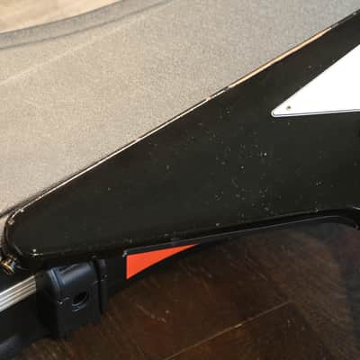 Unplayed! 2022 Gibson Custom Shop Artist Kirk Hammett 1979 Flying V Electric Guitar Murphy Aged Ebony + COA OHSC image 4