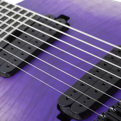 Schecter John Browne Tao-8 Left-Handed Electric Guitar - Ozone Burst (637) image 15