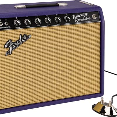 Fender '65 Princeton Reverb Reissue FSR Limited Edition "Plum Greenback" 12-Watt 1x12" Guitar Combo 2025 - Plum image 4