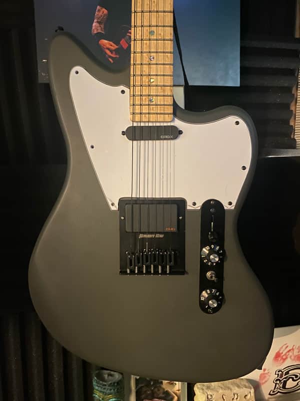Outlaw Guitar Co. - Chalk Board Jazzcaster - 24.75" Neck image 1