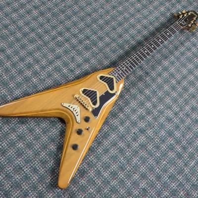 1980 Gibson Flying V2 Natural Walnut! w/case image 9