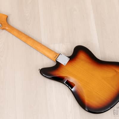 2010 Fender Jaguar HH Kurt Cobain HJG-66KC VI Ikebe Limited Model, Left-Handed w/ USA Dimarzio Pickups, Japan MIJ image 12