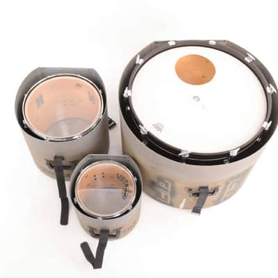 YAMAHA Russ Kunkel 1990/07 Custom Model 4 Piece Drum Kit w/Cases + Extras #24733 image 4