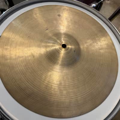 Zildjian 12" A. Zildjian Transition Stamp Hi-Hat Cymbals (Pair) 1946 - 1953 - Traditional image 3