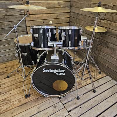 Drum Kit Tama Swingstar, Black Complete USED! RKSWA290426 image 2