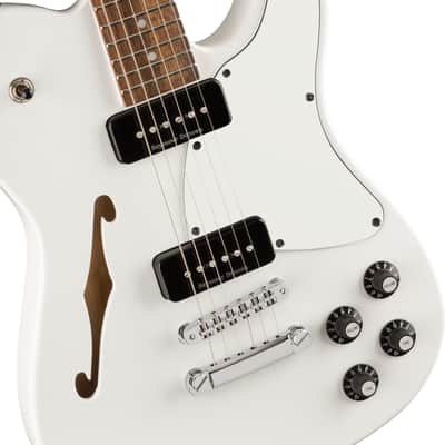 Fender Jim Adkins JA-90 Telecaster Thinline Laurel FB White image 3