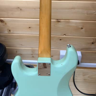 Squier Tom DeLonge Stratocaster 2001 - 2003 - Green image 4