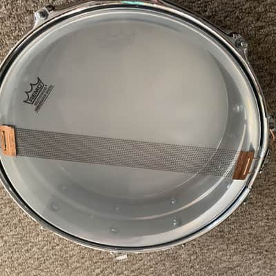 Ludwig LM400 Supraphonic 5x14" 10-Lug Aluminum Snare Drum 1985 - Present - Chrome-Plated image 3