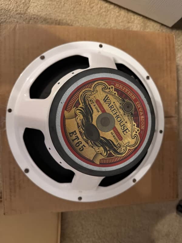 Warehouse Guitar Speakers ET65 8ohm 2015 image 1