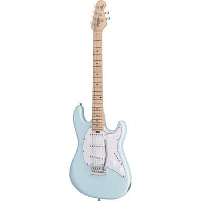 Sterling by Music Man CT30SSS-DBL-M1 Cutlass SSS Daphne Blue image 3