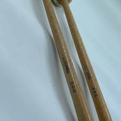 Vintage Ludwig 1960s No. 344 Double Sided Marching Bass Drum Mallets image 2