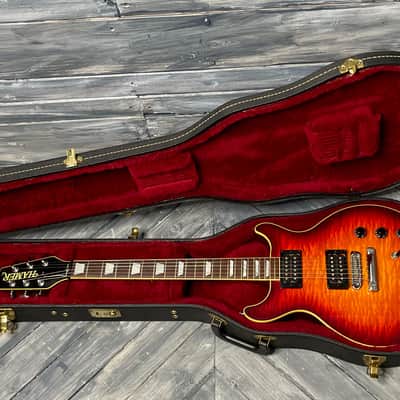 Used Hamer USA 1985 Double Cutaway Sunburst Special Electric Guitar with Hamer Case image 9