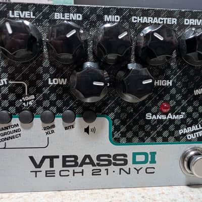 Tech 21 SansAmp Character Series VT Bass DI 2010s - Graphic image 9