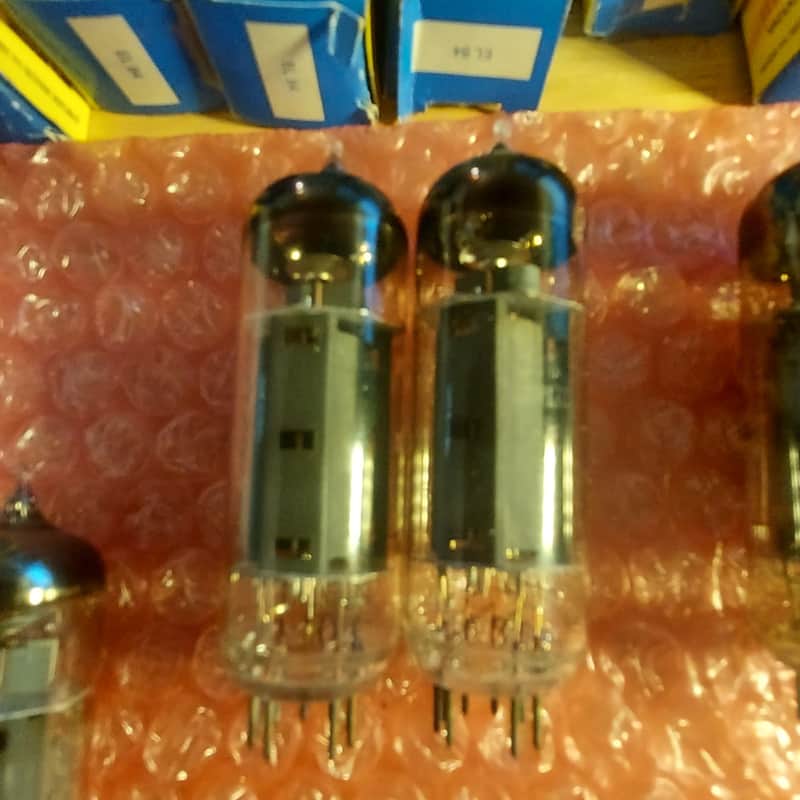 TUBES - SOVTEK EL84, 6bq5 PAIR (LOT OF 2) image 1