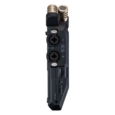 Zoom H6essential with 32-Bit Float, Accessibility, 6-Track Portable Recorder, Stereo Microphones, and 4 XLR and TRS Combo Inputs image 3