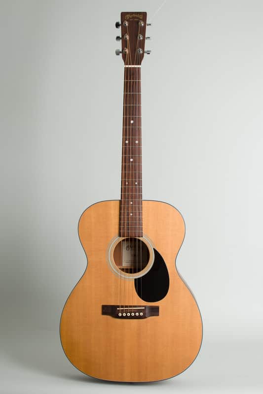 C. F. Martin OM-1 Acoustic Guitar (2009), ser. #1373659, black tolex hard shell case. image 1