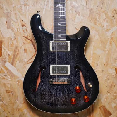 PRS SE Hollowbody Standard Piezo - Dog Hair Smokeburst image 2