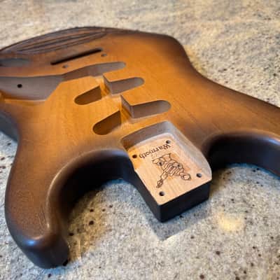 Warmoth Strat Hand-Carved Art by McMAHON Artistry image 5