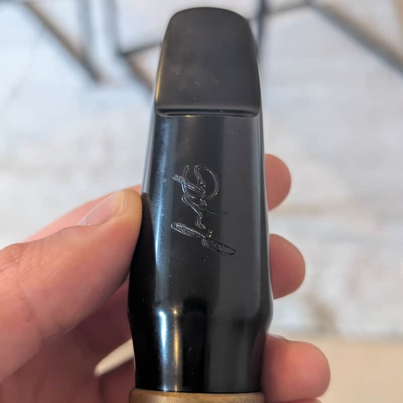 Immagine Arnold Montgomery Ankh 8* tenor mouthpiece (+ Boston sax shop ligature !) - 1