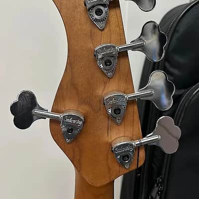 Sadowsky MetroExpress Vintage J/J 5 String Bass w/Morado Fingerboard 2024 - Silver Metallic image 5