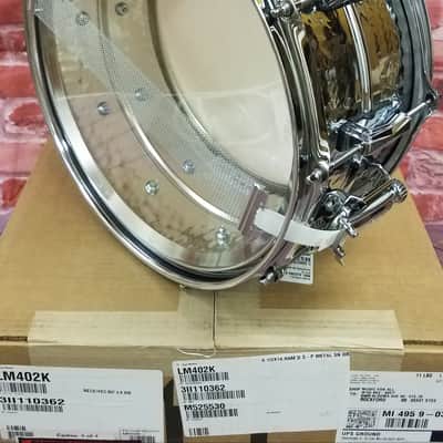 Ludwig *Pre-Order* Supraphonic 6.5x14" Hammered Chrome Imperial Lugs Kit Snare Drum LM402K | Made in the USA | NEW | Special Order | Authorized Dealer image 7