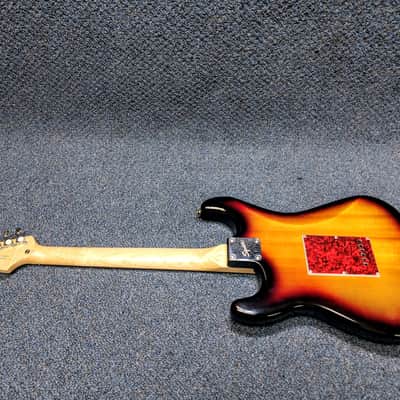 Fender Squier Stratocaster MIC 3 Tone Burst With Bag image 6