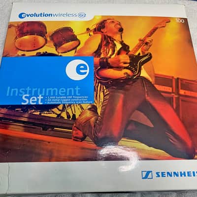 Sennheiser EW 100 G2 Wireless System (B-Band: 626–662 MHz) MINT - w/ BOX & PAPERS image 9